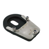 MotoCare side stand extender installed on Triumph Speed 400 for improved parking stability on uneven surfaces