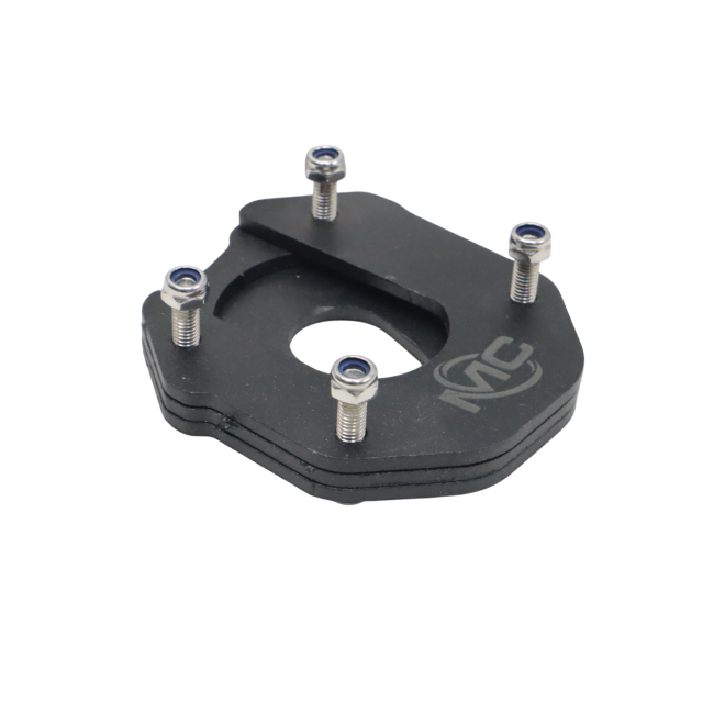Motocare side stand extender for TVS Apache RTX 300
