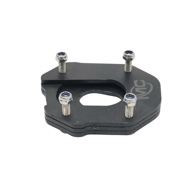 Motocare side stand extender for TVS Apache RTX 300
