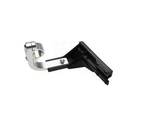 Barkbusters aluminium motorcycle handguard mounting kit with single-point handlebar clamp