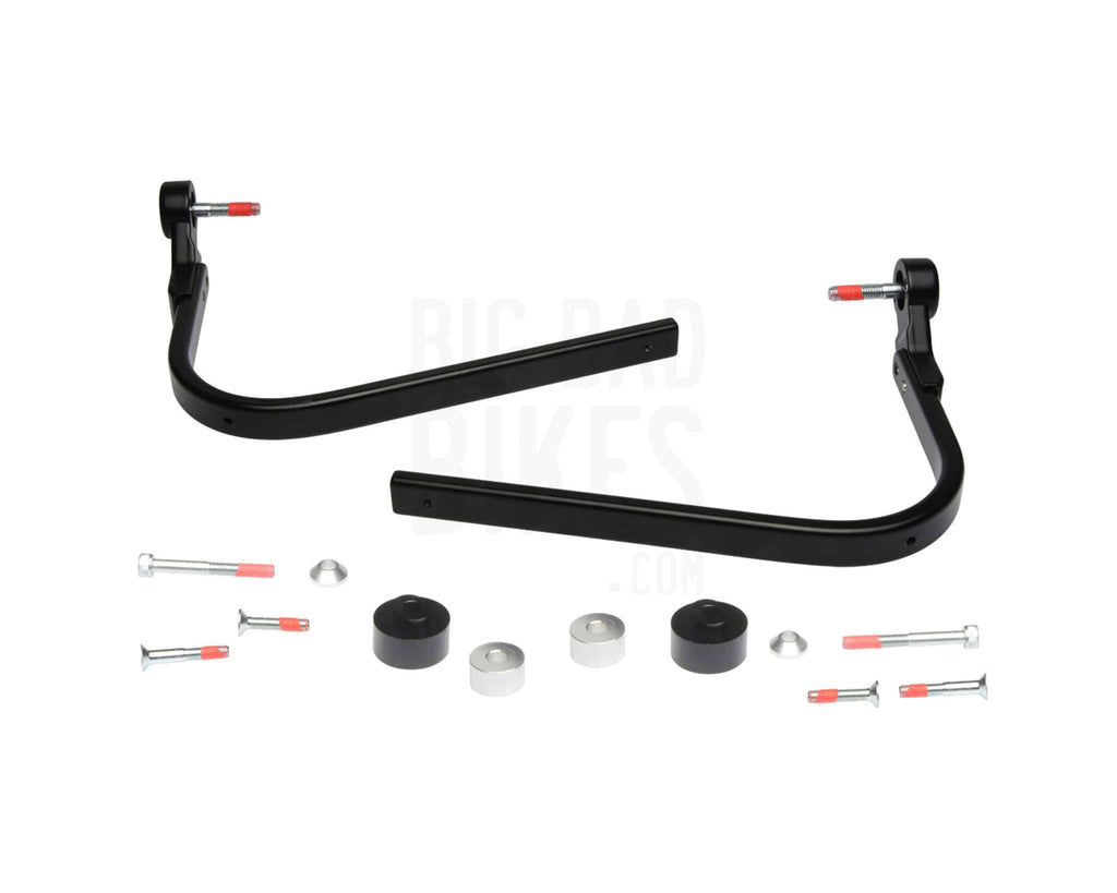 Barkbusters aluminium bar-end handguard mounting kit for 6 mm and 8 mm internal-thread handlebars