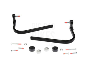 Barkbusters aluminium bar-end handguard mounting kit for 6 mm and 8 mm internal-thread handlebars
