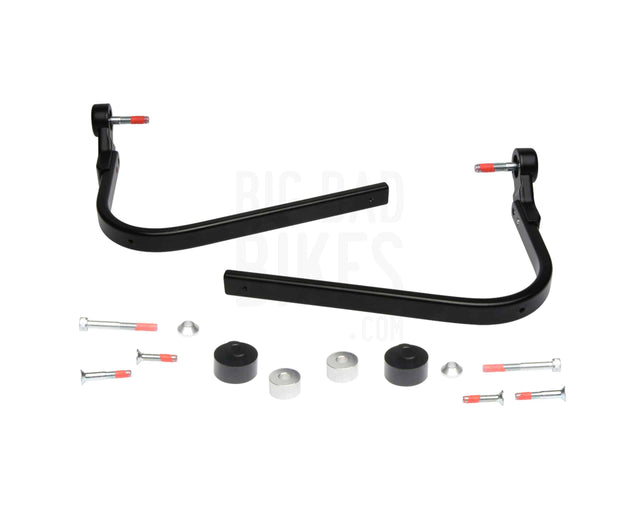 Barkbusters aluminium bar-end handguard mounting kit for 6 mm and 8 mm internal-thread handlebars