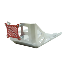 MotoCare Sump Guard Silver BMW G 310 GS front view