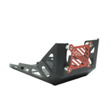 Motocare BMW G310R sump guard engine bash plate underbody protection black silver motorcycle accessory