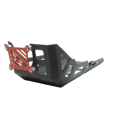 Motocare BMW G310R sump guard engine bash plate underbody protection black silver motorcycle accessory