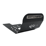 MotoCare sump guard Shotgun 650 installed engine protection