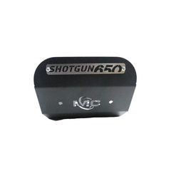 MotoCare sump guard Shotgun 650 installed engine protection