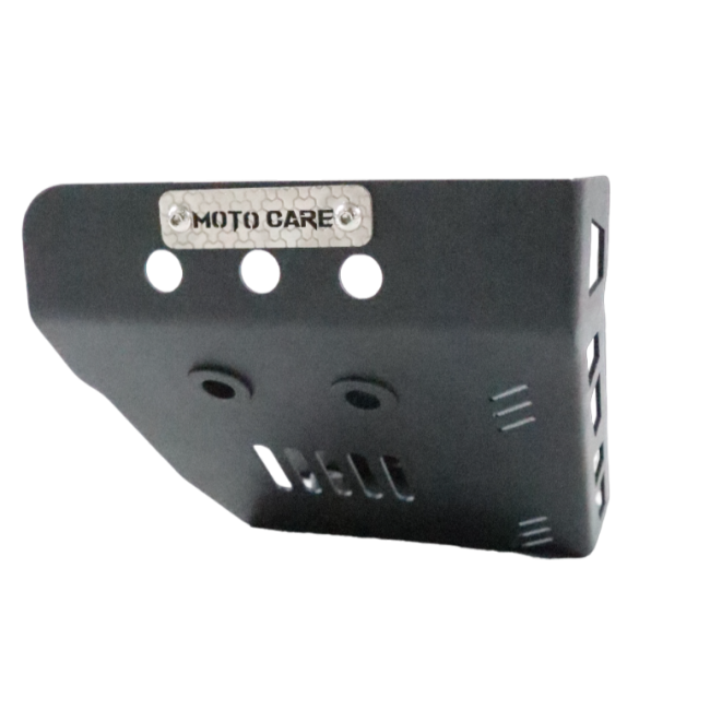 Black MotoCare Sump Guard for Triumph Speed T4

