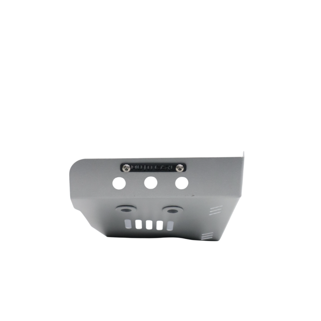 Motocare Triumph Speed 400 sump guard silver engine protection bash plate Scrambler 400X underbody guard motorcycle accessory