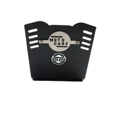MotoCare sump guard with logo for Royal Enfield Hunter 350