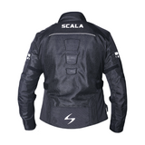 Scala Akira V2 women's motorcycle riding jacket in black with CE Level 2 armour