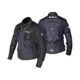 Scala Akira V2 women's motorcycle riding jacket in black with CE Level 2 armour