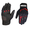 Scala Atlas black and white motorcycle riding gloves front view