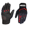 Scala Atlas black neon motorcycle riding gloves front view