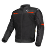 SCALA Blaze Black and Red Motorcycle Riding Jacket with CE Level 2 Armor