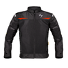 SCALA Blaze Black & Orange CE Level 2 Motorcycle Riding Jacket for Men