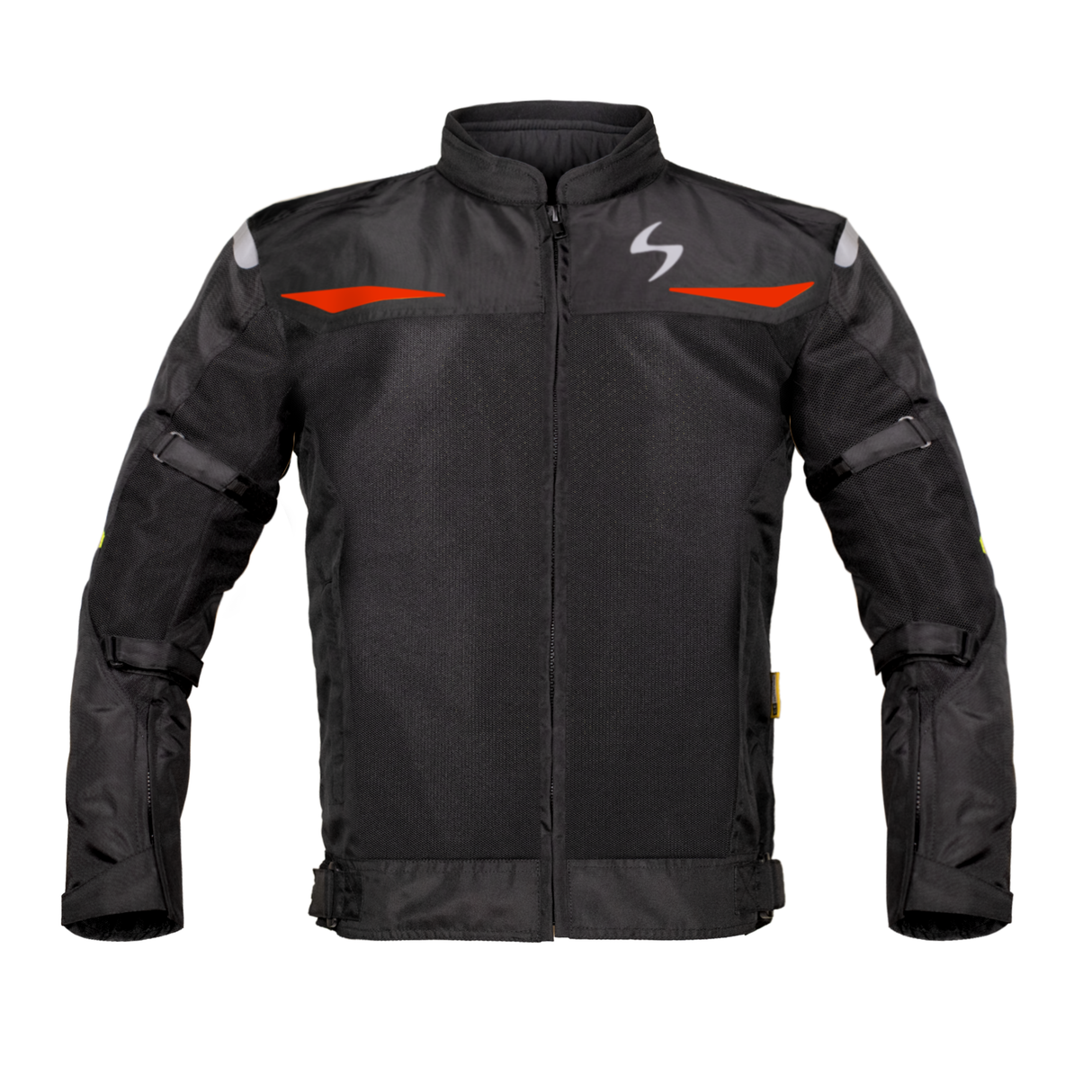 SCALA Blaze Motorcycle Riding Jacket Black with CE Level 2 Armor