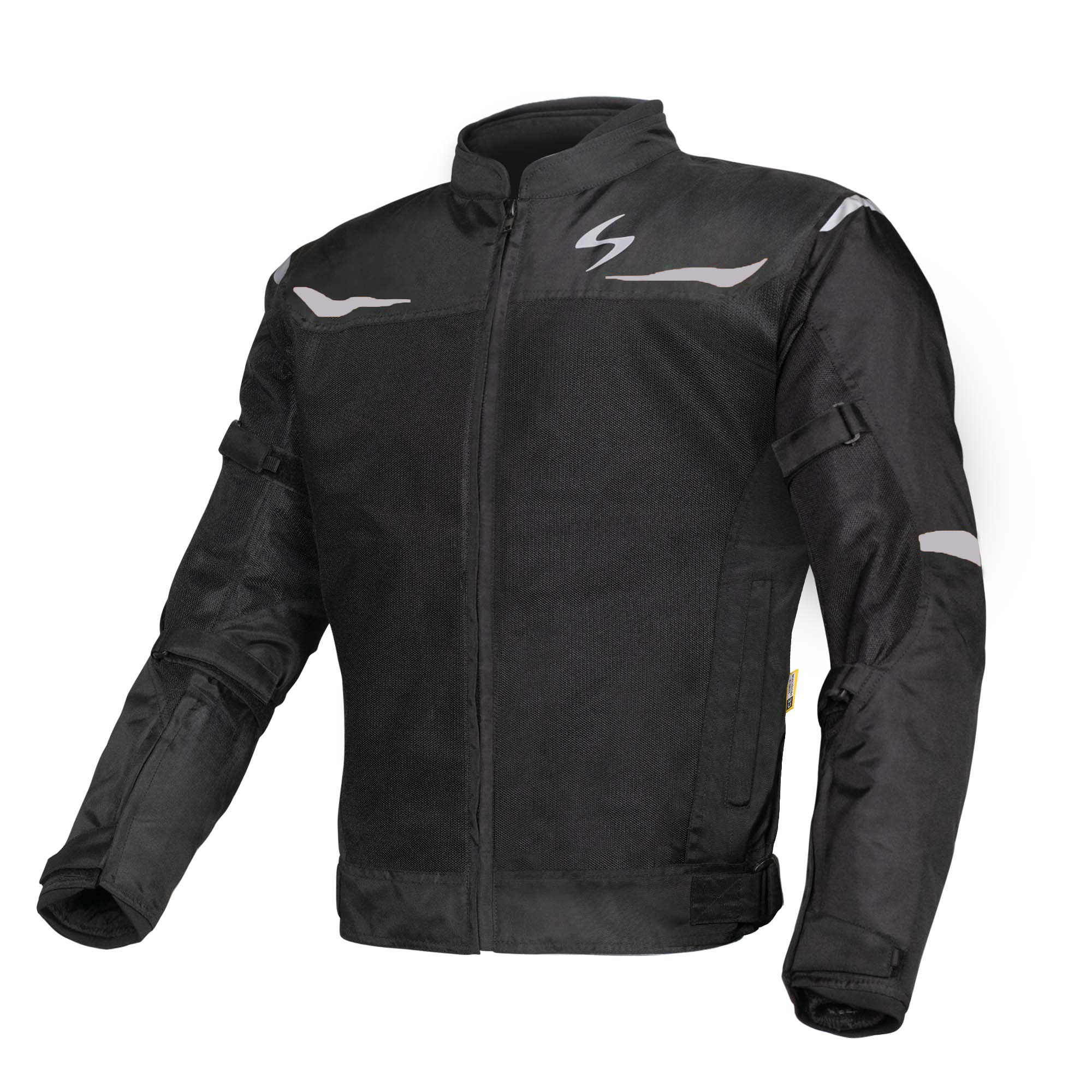 SCALA Blaze Motorcycle Riding Jacket Black with CE Level 2 Armor