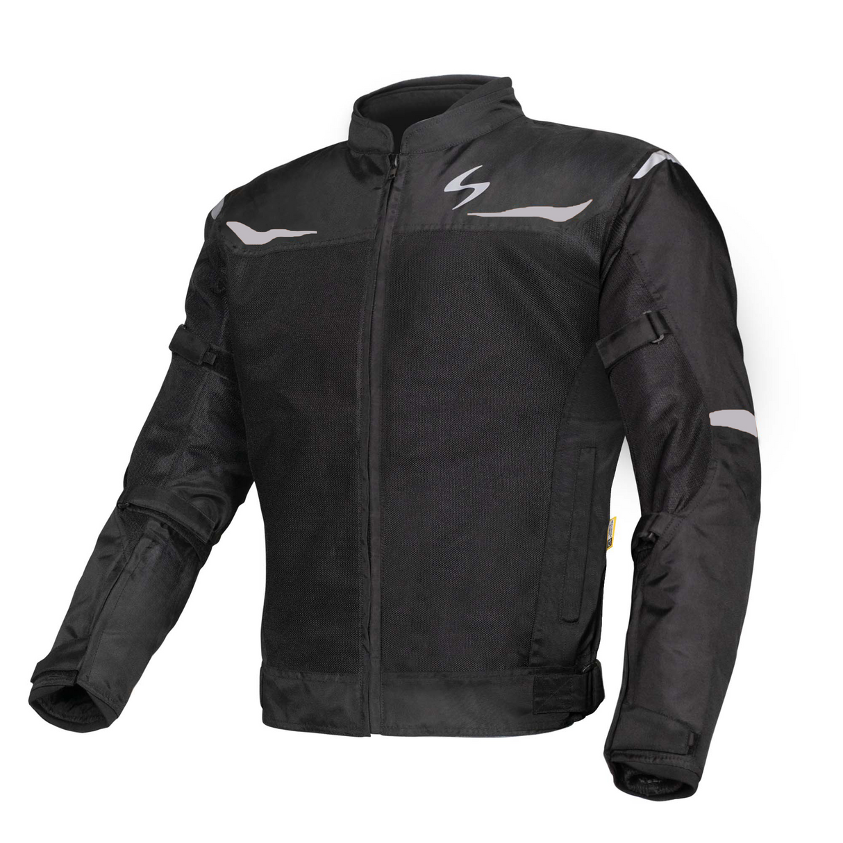 SCALA Blaze Motorcycle Riding Jacket Black with CE Level 2 Armor