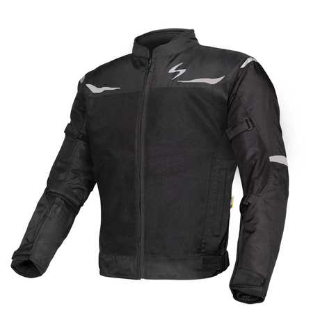 SCALA Blaze Motorcycle Riding Jacket Black with CE Level 2 Armor
