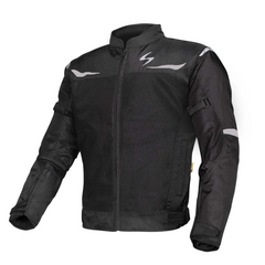 SCALA Blaze Motorcycle Riding Jacket Black with CE Level 2 Armor