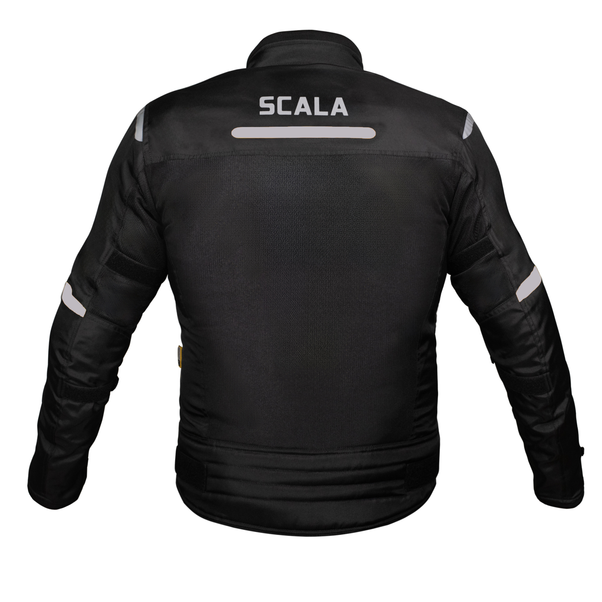 SCALA Blaze Motorcycle Riding Jacket Black with CE Level 2 Armor