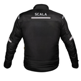 SCALA Blaze Motorcycle Riding Jacket Black with CE Level 2 Armor
