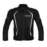 Scala Brave black motorcycle riding jacket with CE Level 2 protective armour