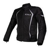 Scala Brave black motorcycle riding jacket with CE Level 2 protective armour