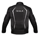 Scala Brave black motorcycle riding jacket with CE Level 2 protective armour