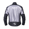 SCALA Marvel V2 Black Gray Motorcycle Riding Jacket with CE Level 2 Armor