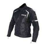 SCALA Marvel V2 Black Motorcycle Riding Jacket with CE Level 2 Armor