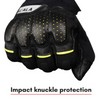 Scala Speed-2 black genuine leather motorcycle riding gloves