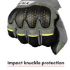 Scala Speed-2 olive green genuine leather motorcycle riding gloves