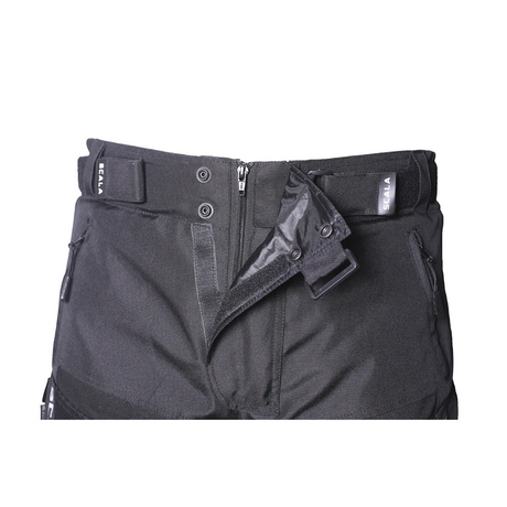 SCALA Street L2 Black Motorcycle Riding Pants with CE Level 2 Armor