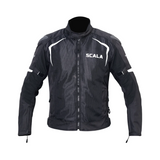SCALA Thunder L2 Black Motorcycle Riding Jacket with CE Level 2 Armor