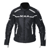 SCALA Thunder L2 Black Motorcycle Riding Jacket with CE Level 2 Armor
