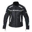 SCALA Thunder L2 Black Motorcycle Riding Jacket with CE Level 2 Armor