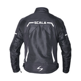 SCALA Thunder L2 Black Motorcycle Riding Jacket with CE Level 2 Armor