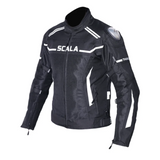 SCALA Thunder L2 Black Motorcycle Riding Jacket with CE Level 2 Armor