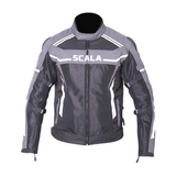 SCALA Thunder L2 Black Motorcycle Riding Jacket with CE Level 2 Armor