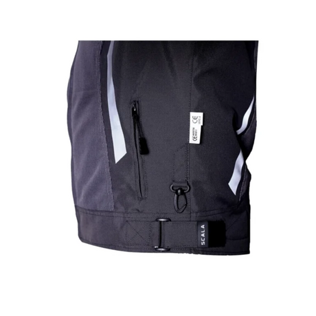 SCALA Thunder L2 Gray Motorcycle Riding Jacket with CE Level 2 Armor