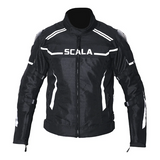 SCALA Thunder L2 Gray Motorcycle Riding Jacket with CE Level 2 Armor