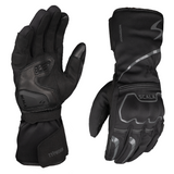 Scala Typhoon black waterproof motorcycle riding gloves