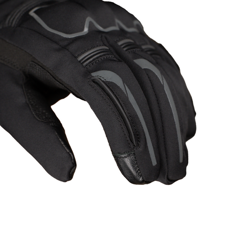Scala Typhoon black waterproof motorcycle riding gloves

