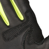 Scala Viper black neon genuine leather motorcycle riding gloves

