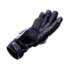 Scala Viper black genuine leather motorcycle riding gloves front view