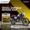 CRANK1 CRM859 ceramic front brake pads for Royal Enfield Scram 440 motorcycle