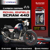 CRANK1 CFB902 Carbon Front Brake Pads for Royal Enfield Scram 440